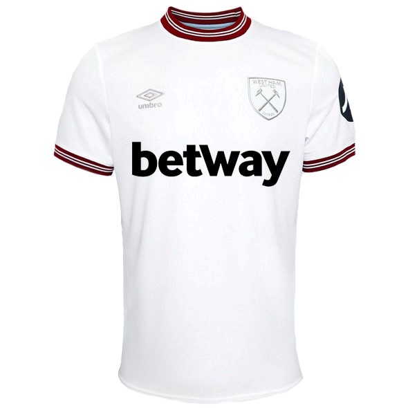 Tailandia Camiseta West Ham Replica Segunda Ropa 2023/24